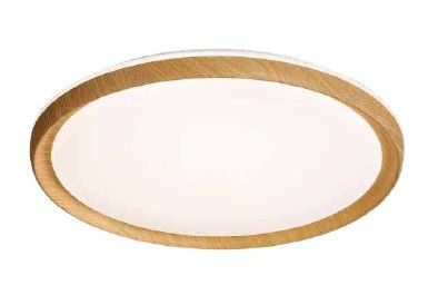 InLight Πλαφονιέρα οροφής από ξύλο, 27W 4CCT αλουμίνιο 42052-B