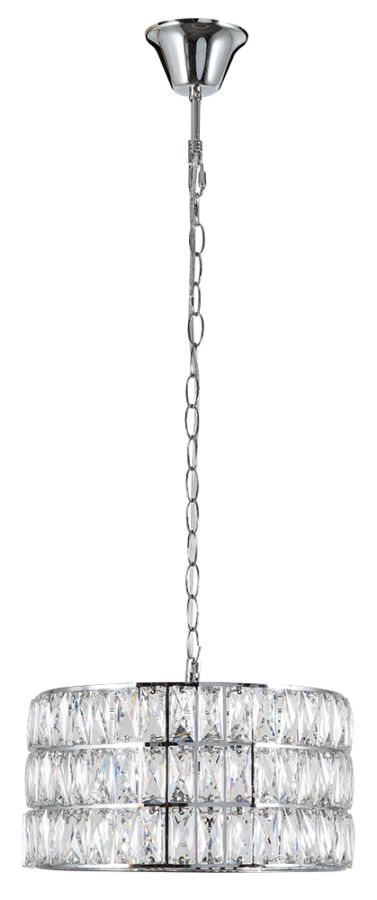 PDC 3159-CR 1/Φ ΚΥΛΙΝΔΡΟΣ ΧΡΩΜΙΟ ΜΕ ΚΡΥΣΤΑΛΛΑ 1ΧΕ27 ARlight 0084446