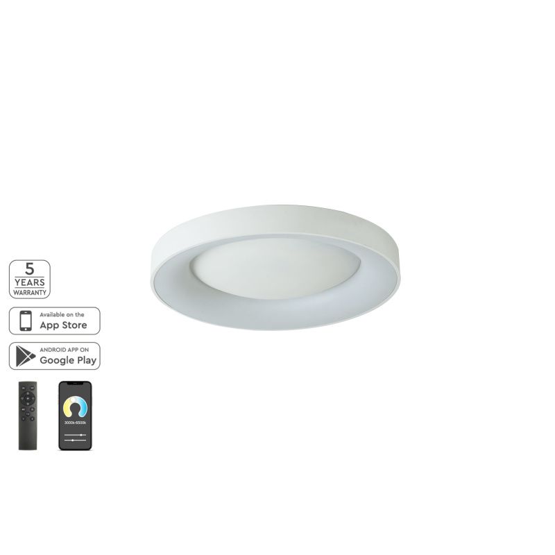 SE LED SMART 60 AMAYA CEILING WHITE HOMELIGHTING 77-8155
