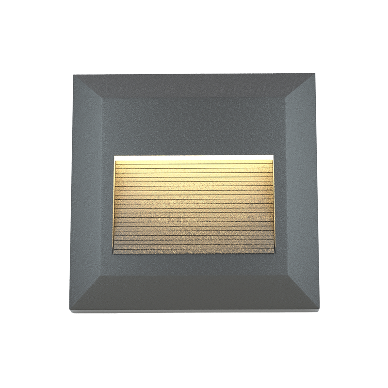 it-Lighting Salmon LED 2W 3CCT Outdoor Wall Lamp Anthracite CCT D:12.4cmx12.4cm 80201840