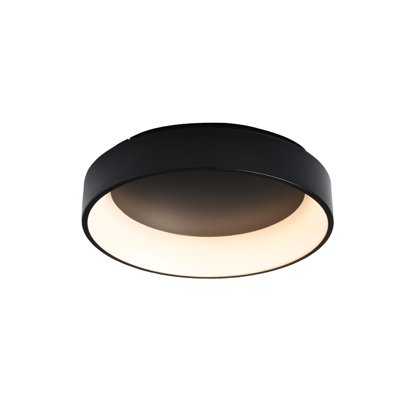 ΟΡΟΦΗΣ Φ/Σ LED 48W CCT 5350LM ΜΑΥΡΟ ΜΕΤΑΛΛΙΚΟ D60XH14CM APOLLO ACA BR81LEDC60BKCCT