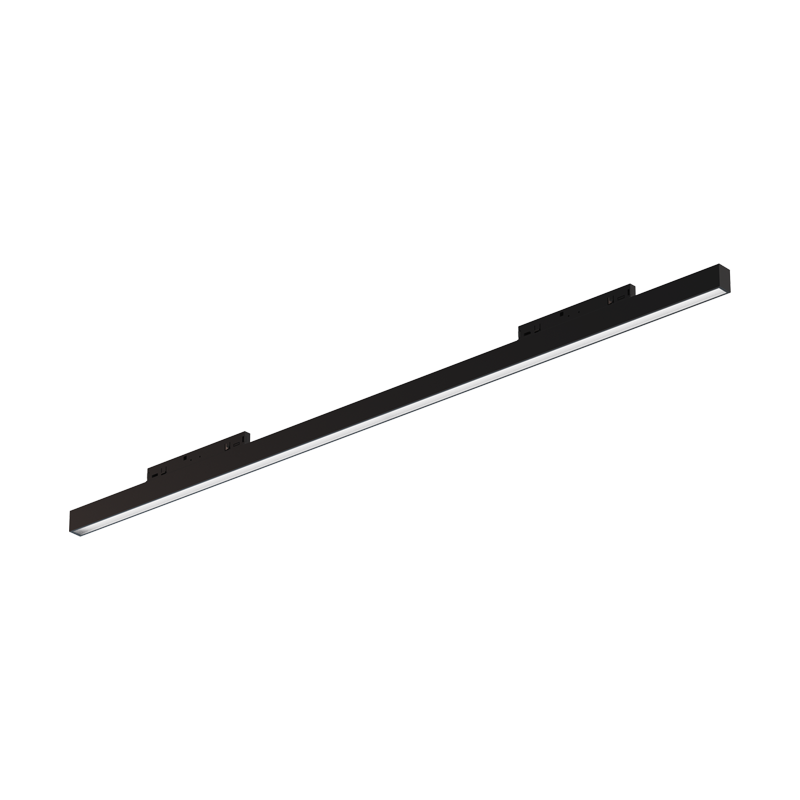 ΜΙΝΙ ΜΑΥΡΟ ΜΑΓΝΗΤΙΚΟ ΦΩΤΙΣΤΙΚΟ 24V DC 19W 3000K 950LM 100° RA90 5YRS L587ΜΜ ACA TLUCCA1930B