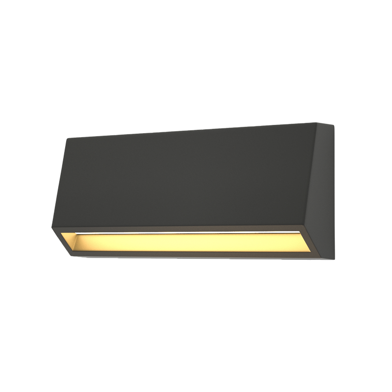 it-Lighting Blue LED 3W 3CCT Outdoor Wall Lamp Anthracite D:16cmx7cm 80202240