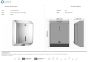 Θήκη για Χειροπετσέτες Επίτοιχη W25xD12,5xH33cm Sanco Tissue Dispensers 099-A90 