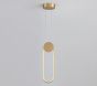 SE LED 20 ELLO GOLD MATT  PENDANT 15W  3CCT WITH MEMORY 2 YEARS WARRANTY HOMELIGHTING 77-50685