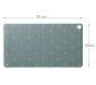 Ribb Αντιολισθητικό Πατάκι 40x70cm Green with Black Hook Sealskin 800625
