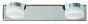 WLC 1942-2 CR ΑΠΛΙΚΑ 2/Φ ΝΙΚΕΛ 10W 780L ARlight 0304130