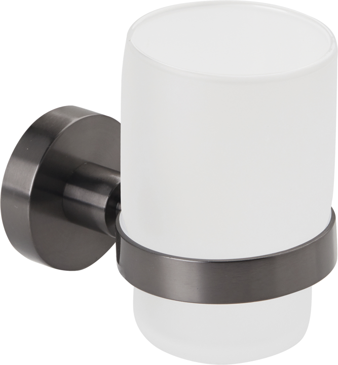 Ποτηροθήκη Γυαλί Γραφίτης Bronze Art Inox304 2030-81