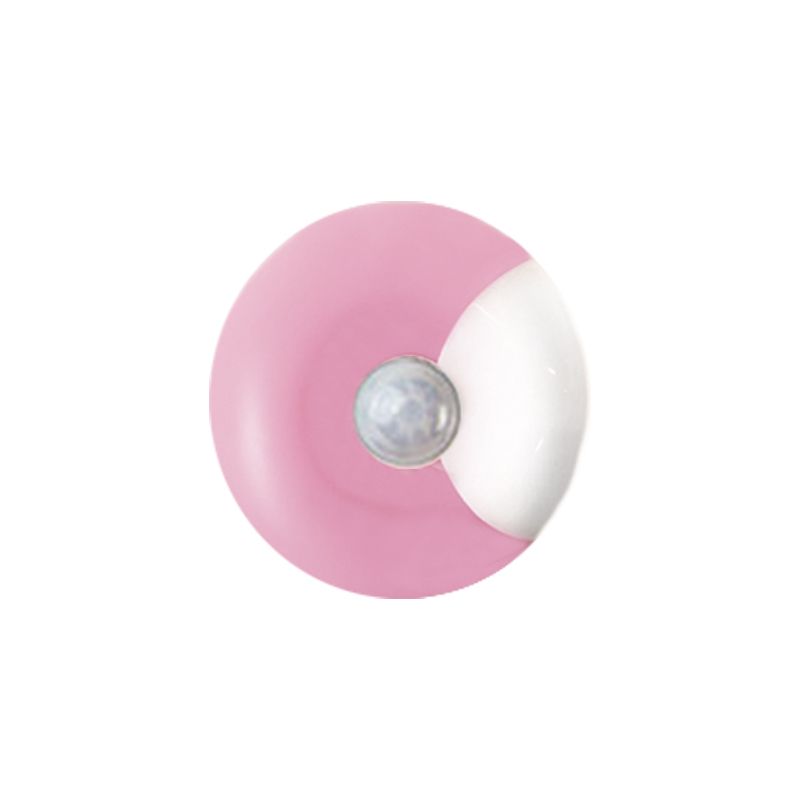 LED ΛΑΜΠΑΚΙ ΝΥΧΤΟΣ 0,4W 6000Κ UFO ΡΟΖ ΜΕΡΑΣ-ΝΥΧΤΑΣ 230V Φ8CM ACA 55504LEDP