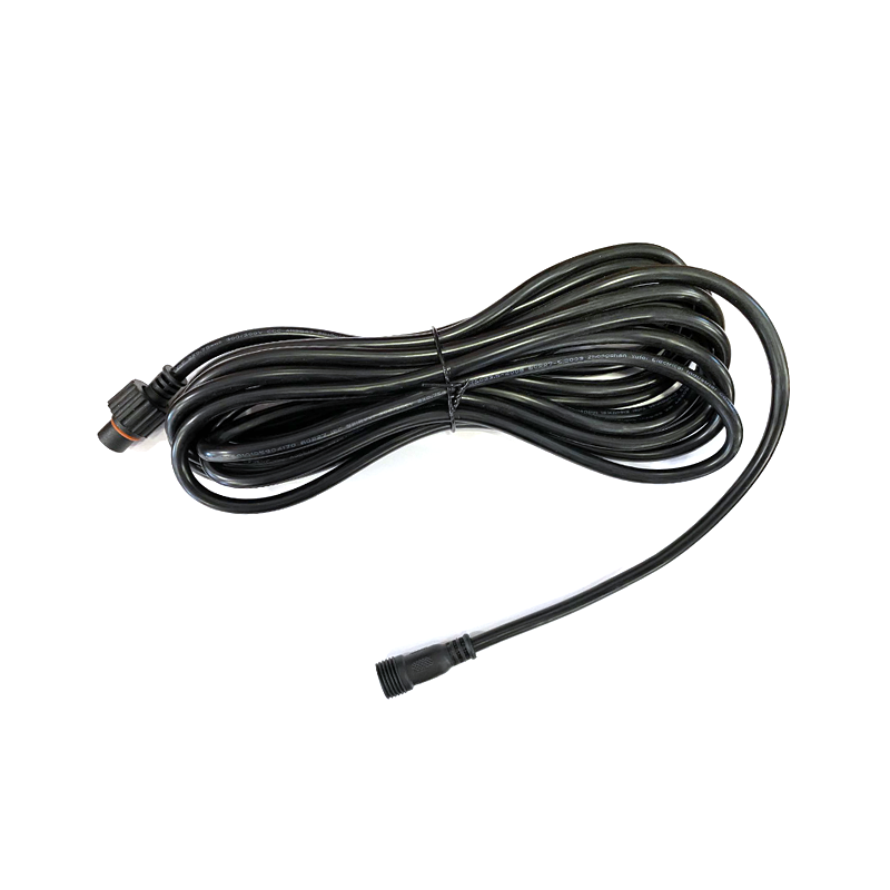 EXTENSION CABLE 5 METERS 2*0.75 WITH FAST CONNECTORS FOR FLARE SOLAR FLOOD LIGHTS  ACA CAFLARE