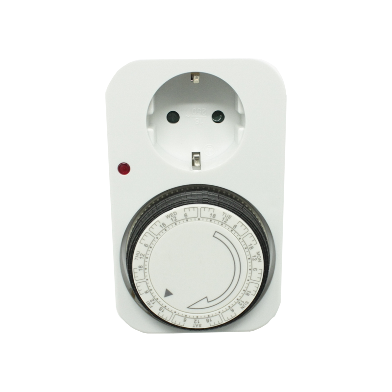 MECHANICAL DAILY TIME SWITCH, SCHUKO SOCKET ACA DY00000002