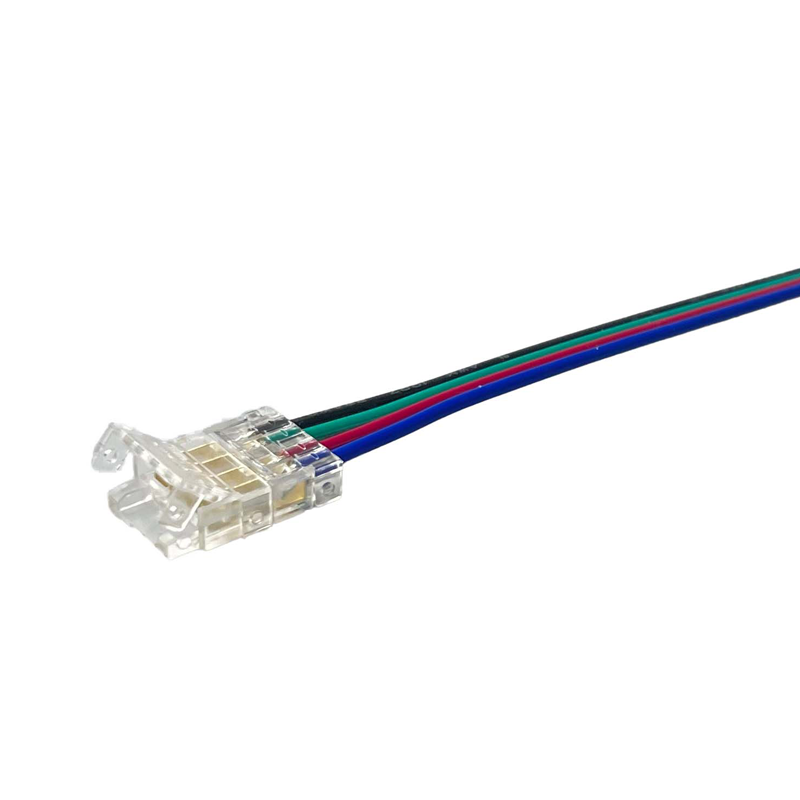 ΚΑΛΩΔΙΟ ΤΡΟΦΟΔΟΣΙΑΣ ΓΙΑ 10mm RGB COB ΛΩΡΙΔΑ LED ACA MT10RGBCABLEC