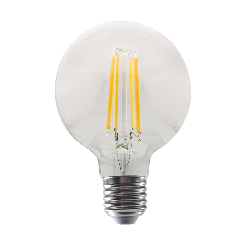 LED FILAMENT E27 G80 10W 4000K 230V AC 1260LM RA80 ACA PALA8010NW