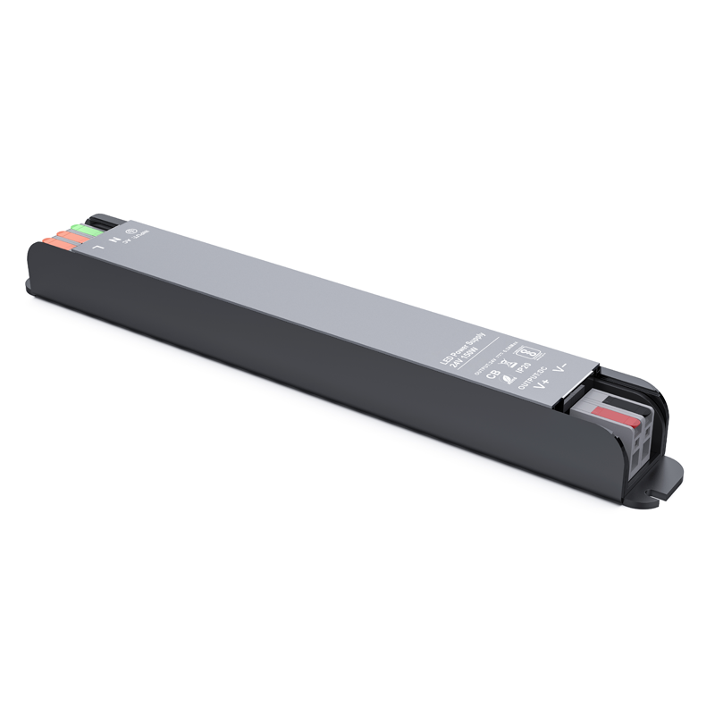 LED CV METAL DRIVER 150W 230V AC- 12V DC 12.5A IP20 5YRS ACA SL150CV12