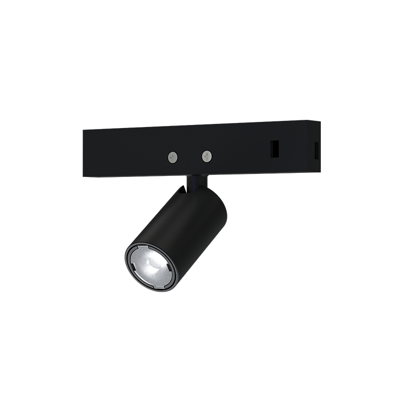 ΜΙΝΙ ΜΑΥΡΟ ΜΑΓΝΗΤΙΚΟ ΣΠΟΤ 24V DC 1W 4000K 85LM 24° RA90 5YRS Φ12*22(38)ΜΜ ACA THUBE140B