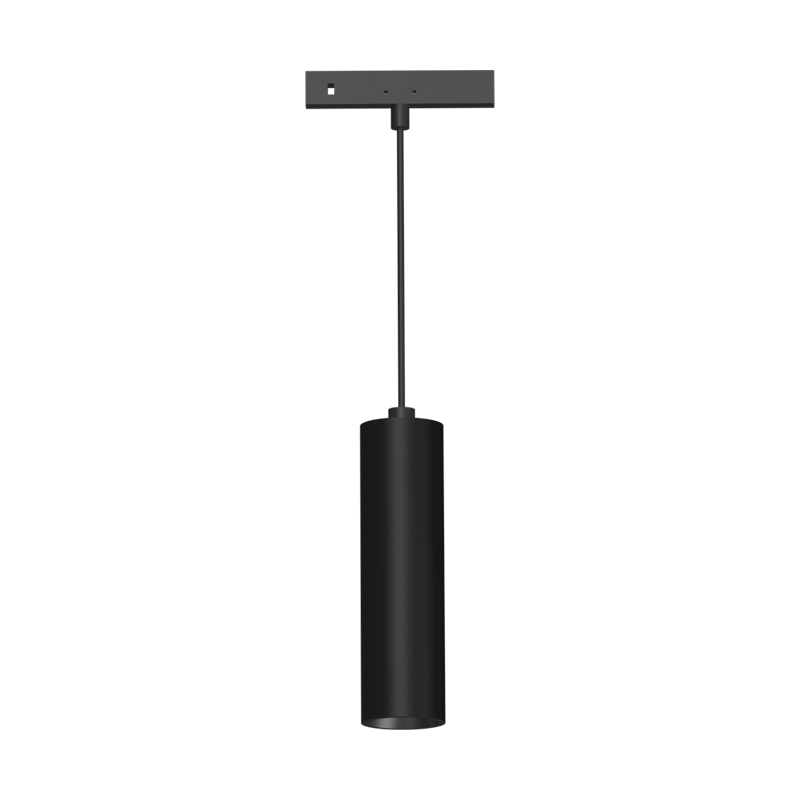 ΜΙΝΙ ΜΑΥΡΟ ΜΑΓΝΗΤΙΚΟ ΚΡΕΜΑΣΤΟ ΦΩΤΙΣΤΙΚΟ 24V DC 2W 3000K 170LM 36° RA90 5YRS Φ25*90(1000)ΜΜ ACA THUBEP230B