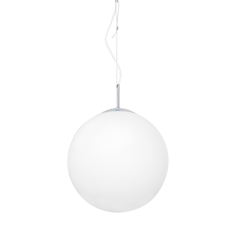Φωτιστικό Κρεμαστό D35cm Μπάλα Οπαλίνα 1xE27 ACA Luna V2010C350