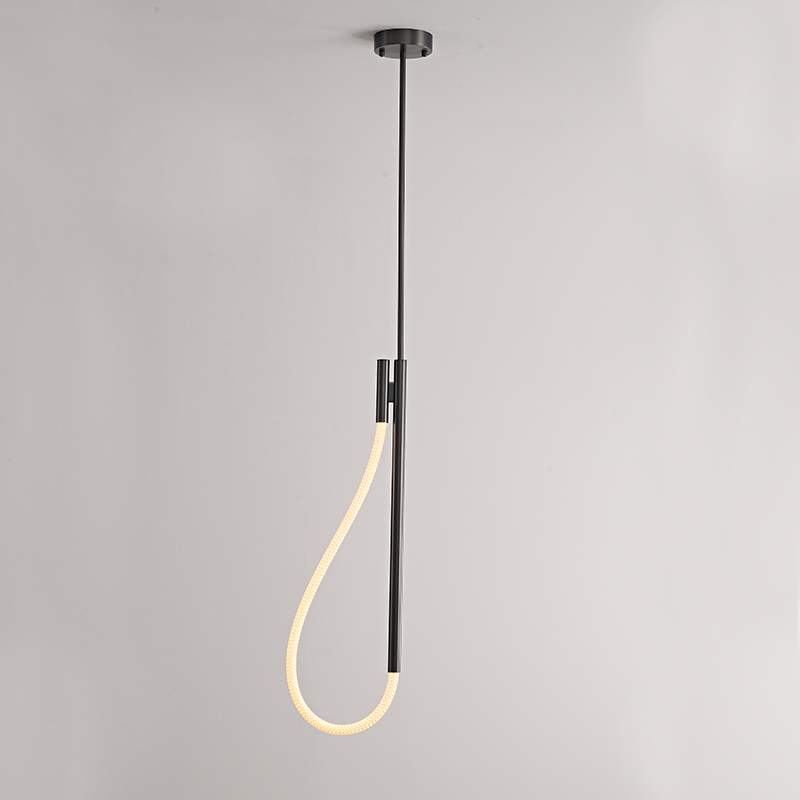 ΚΡΕΜΑΣΤΟ Φ/Σ LED 12W 3000K 536LM MALPO ΜΕΤΑΛΛΙΚΟ + ΣΙΛΙΚΟΝΗ IP20 L18.5*H150 ACA V43175PBK700