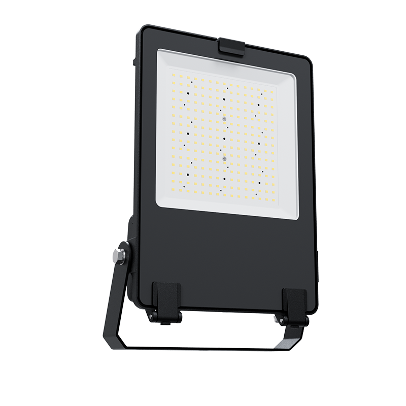 LED Floodlight, 150W, 220-240v, CRI>70, 155lm/W,110° tempered glass, 5 years warranty, IP66, IK08,   ACA VADER15040