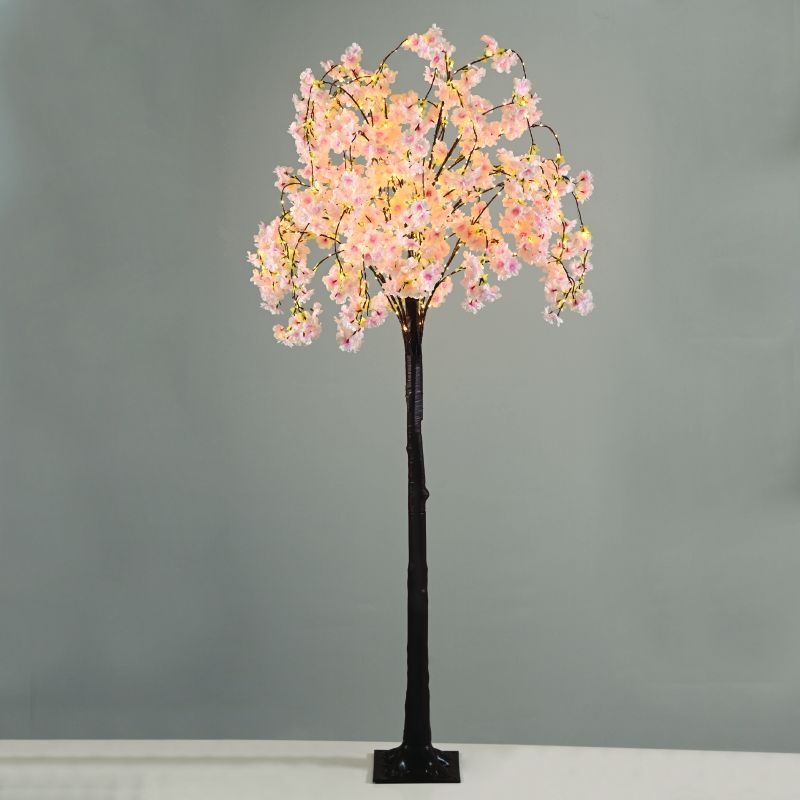 CHERRY BLOSSOM TREE 320 WW LED ΛΑΜΠ. ΑΝΤΑΠΤ:4,5V IP44 ΥΨΟΣ 150cm ΒΑΣΗ:21x21cm 5m ΚΑΛ  ACA X103201148