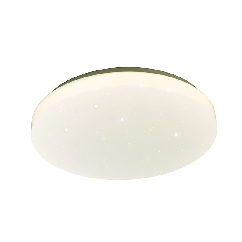 InLight Πλαφονιέρα οροφής LED 30W 4000K από λευκό ακρυλικό D:44cm 42162-B-Λευκό