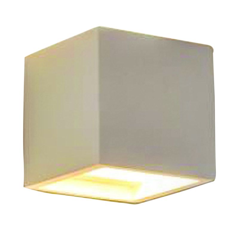 InLight Επιτοίχιο φωτιστικό λευκό από γύψο 1XG9 D:11,5cm 43414