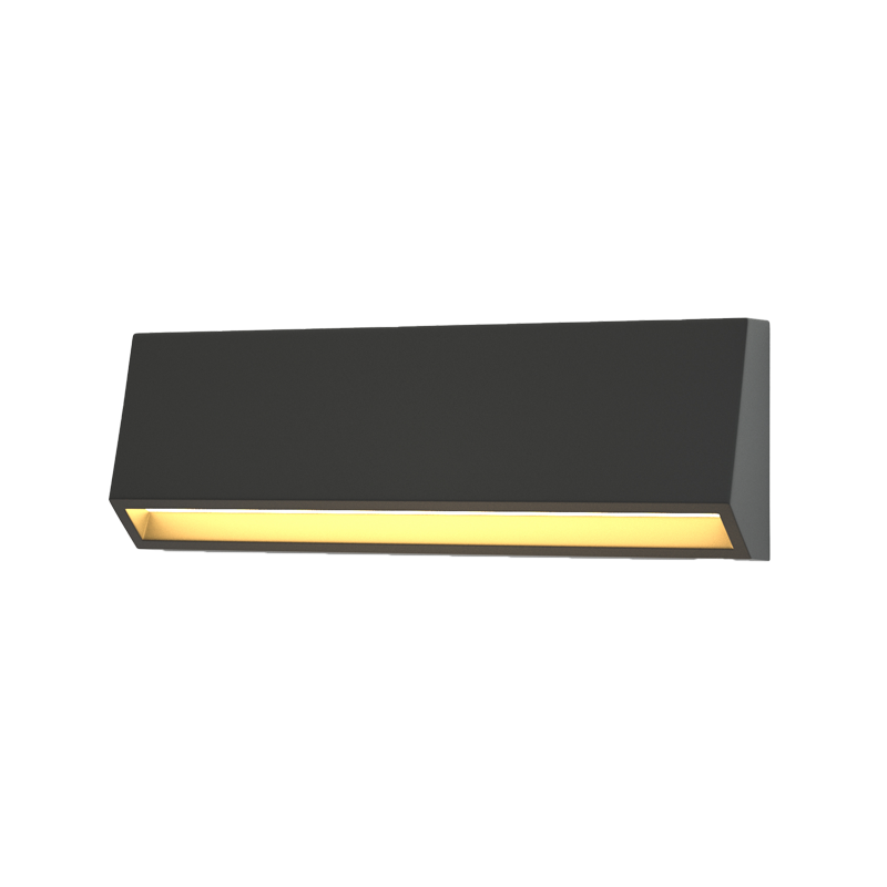 it-Lighting Blue LED 4W 3CCT Outdoor Wall Lamp Anthracite D22cmx8cm 80202340