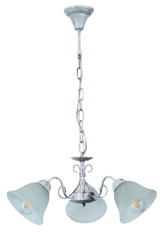 PDC 2261-3 WH# 3/Φ ΛΕΥΚΟ ΜΕ ΧΡΥΣΗ  3ΧΕ27 ARlight 0104295