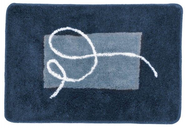 Carcassonne 60x90 blue Χαλάκι μπάνιου Sealskin  291713624