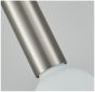 SE21-NM-4-3NM-MS1 ADEPT TUBE Nickel Matt Pendant Black Metal Shade+ HOMELIGHTING 77-8453