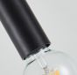 SE21-BL-4-4BL-GR12 ADEPT FLEX Black Pendant Black Metal Grid+ HOMELIGHTING 77-8907