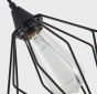 SE21-BL-B10-BL6-GR12 ADEPT FLEX Black Metal Grid Pendant+ HOMELIGHTING 77-8953
