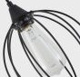 SE21-BL-B10-BL6-GR12 ADEPT FLEX Black Metal Grid Pendant+ HOMELIGHTING 77-8953