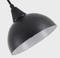 SE21-BL-B10-BL6-MS12 ADEPT FLEX Black Metal Shade Pendant+ HOMELIGHTING 77-8958