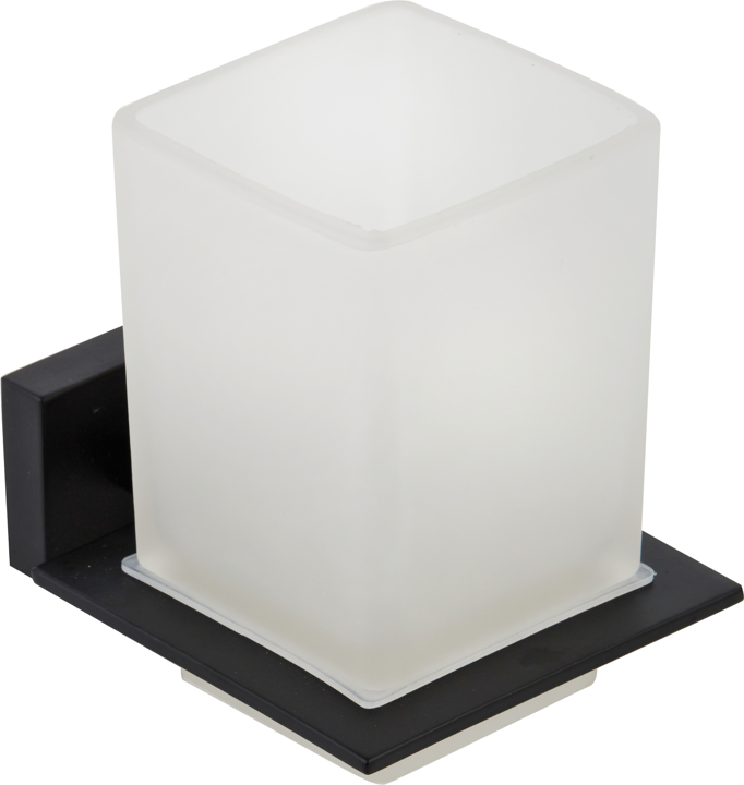 Ποτηροθήκη Γυαλί Μαύρο Bronze Art Genesis 20G1-MM