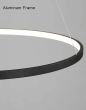 SE LED 60 STELINA PENDANT BLACK 60-40cm 47W 3CC IP20 220V 2 YEARS WARRANTY A1 HOMELIGHTING 77-50639