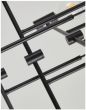 SE21-BL-100-SH2 ADEPT BLACK PENDANT GREY SHADE+ HOMELIGHTING 77-8296