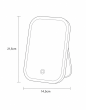 Καθρέπτης ABS με LED Φωτισμό 14.5x21.5cm White MRShome DF-0070000