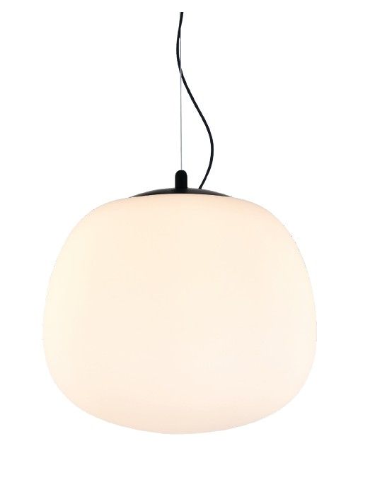 InLight Κρεμαστό Φωτιστικό Οροφής Λευκή Οπαλίνα 38cm – Ντουί E27 4082-A