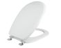 Κάλυμμα Λεκάνης WC Polyester B.T Λευκό 43,5-49x35cm Οπές 12-20cm για Ideal Standard Liuto, Gravena Rhonda Elvit 0093