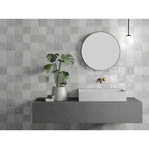 Πλακάκι Τοίχου 10*10 εκ. Γυαλιστερό Peronda Ceramicas Riad Glossy White 