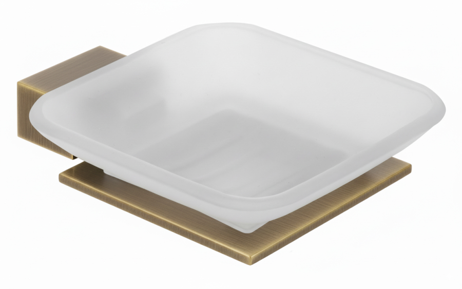 Σαπουνοθήκη Γυαλί Αντικέ Bronze Art Shelfy 10V1-41