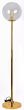 SE 3000-1 GOLD FLOOR LAMP GLOBE CLEAR 1B2 HOMELIGHTING 77-4480