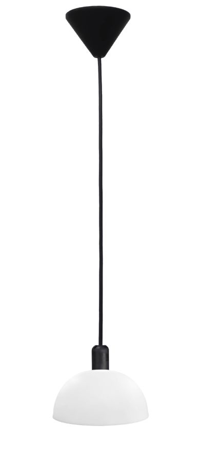 SFERA/15 1L BL-WH Φ14 PENDEL ΚΡΕΜΑΣΤΟ ΠΛΑΣΤΙΚΟ Ε/27 Heronia 35-0089