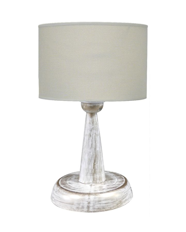 ΠΟΡΤΑΤΙΦ ΚΥΛΙΝΔΡΙΚΟ ΑΜΠΑΖΟΥΡ TL-10 Ø20 WH-BR/KΡEM Heronia 09-0190