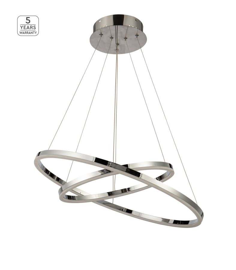 SE LED 60-40 OLYMPIC PENDANT CHROME HOMELIGHTING 77-8123