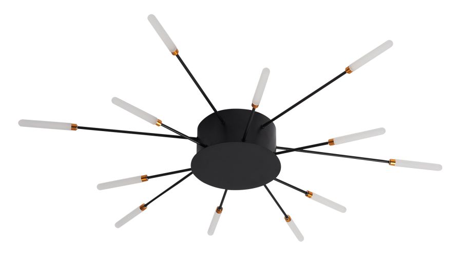 CCC 709-12 # LED ΟΡΟΦΗΣ ΜΑΥΡΟ ΑΚΤΙΝΕΣ ARlight 0064185