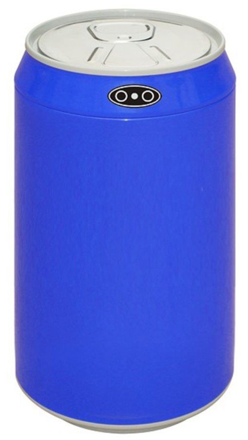 Αυτόματος Κάδος / Χαρτοδοχείο 2,5lt με φωτοκύτταρο Inox Trendy Swan  Μπλε, Ø120*230mm ECOSALES EAD100502B 