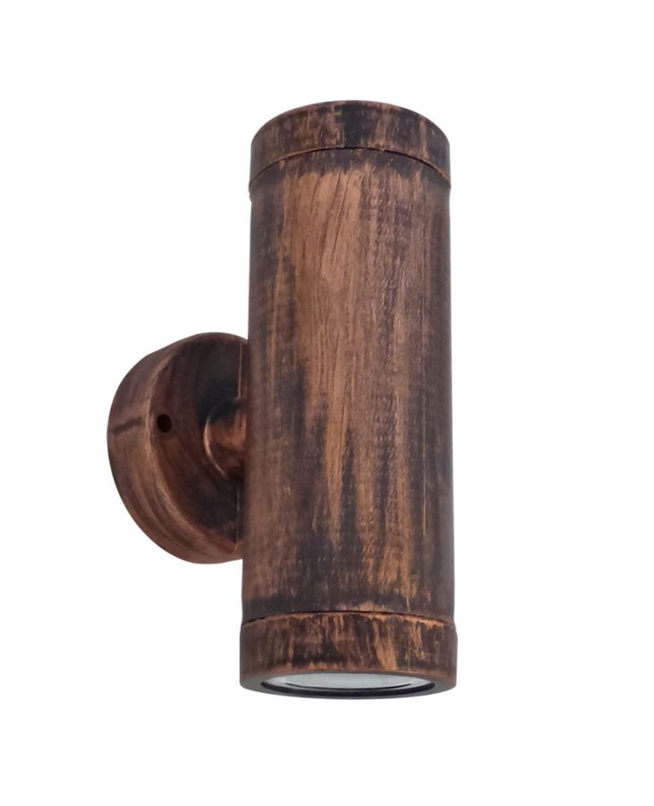Σποτ CH-02 COPPER GU10 PLASTIC 2/L UP-DOWN Heronia 42-0129