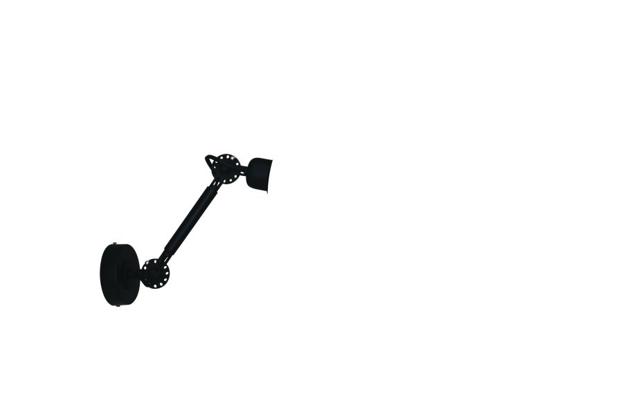 HL-W 10S W FOCUS WHITE SMALL WALL BASE HOMELIGHTING 77-3273